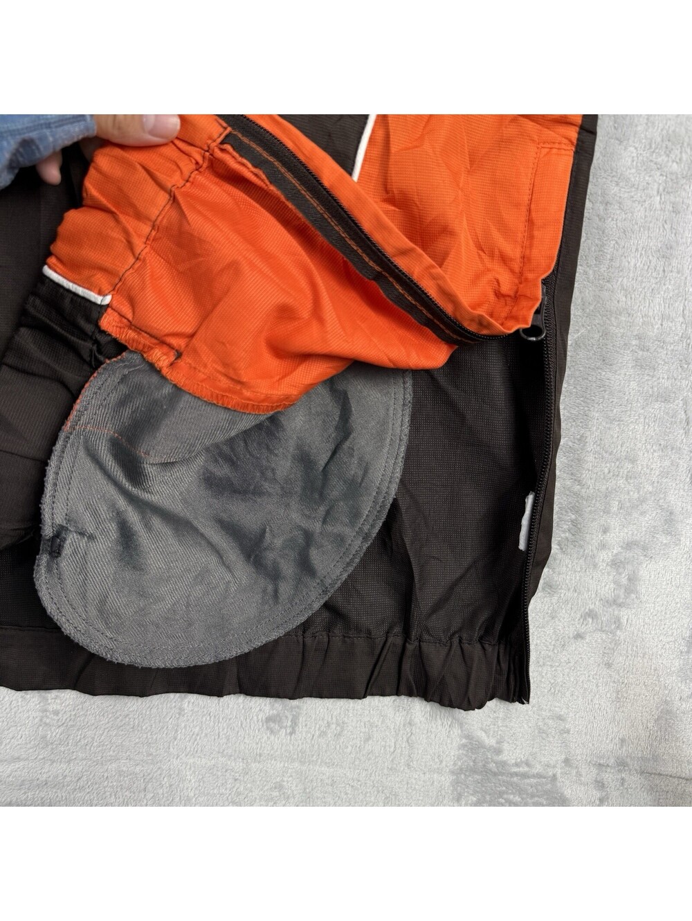 VTG Cleveland Browns NFL Men’s 2XL Brown Pullover Windbreaker Jacket Team Y2K - Picture 9 of 10
